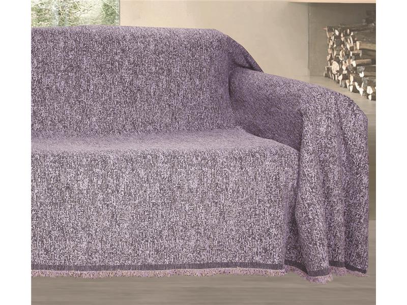 Ριχτάρι Τριθέσιου (180X300) Mcdecor Malta Λιλά