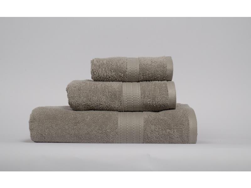 Σετ (3 Τμχ) Πετσέτα Mcdecor Ismini Grey