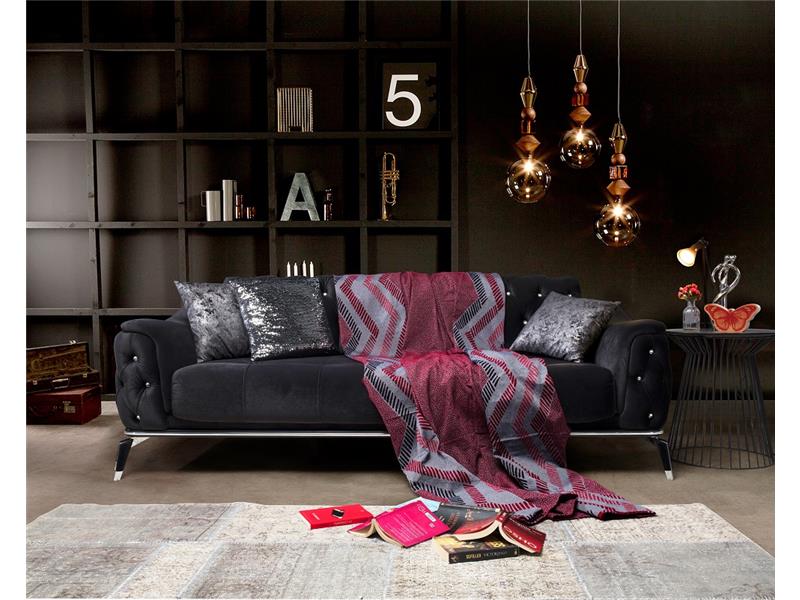 Ριχτάρι Πολυθρόνας (180Χ180) Mcdecor 236 Bordeaux