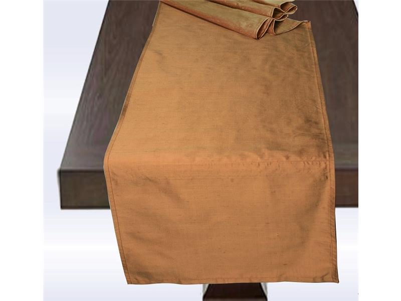 Τραβέρσα Μετάξι (40X200) Dupion Copper