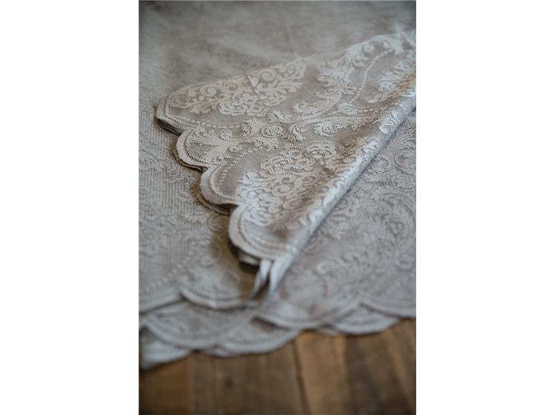 Καρέ Δαντέλα (100X100) Grey 4826 Mc Linen