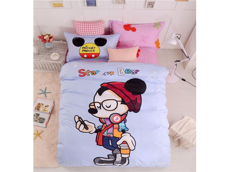 Σετ Σεντόνια Μονά (160Χ260) Mcdecor Mouse