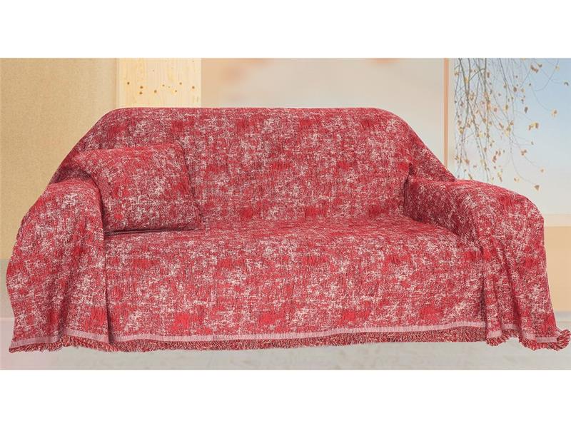 Ριχτάρι Πολυθρόνας (180X180) Mcdecor Zen Μπορντό