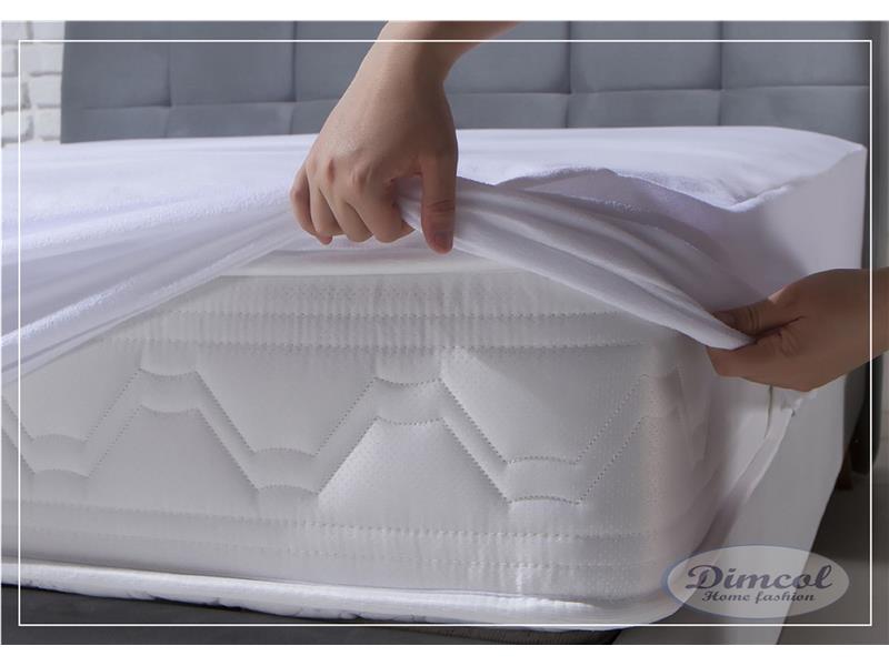 ΑΔΙΑΒΡΟΧΟ ΠΡΟΣΤΑΤΕΥΤΙΚΟ ΣΤΡΩΜΑΤΟΣ ΕΝΗΛ Cotton 100% 160Χ200+30 Φούστα  White