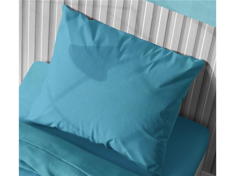 ΜΑΞΙΛΑΡΟΘΗΚΗ ΕΝΗΛ Cotton 100% 50Χ70 Solid 493 Turquoise