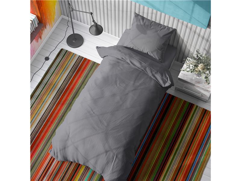 ΠΑΠΛΩΜΑΤΟΘΗΚΗ ΕΝΗΛ Cotton 100% 160Χ240 Solid 495 Dark grey