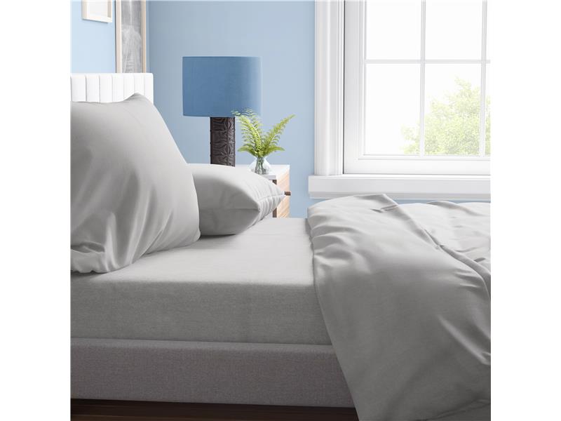 ΣΕΝΤΟΝΙΑ ΣΕΤ 4 τεμ ΕΝΗΛ Cotton 100% 220Χ240 Solid 496 Elephant