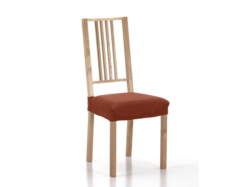 Σετ (2 Τμχ) Ελαστικά Καλύμματα Καπάκια Καρεκλών Edir Πορτοκαλί