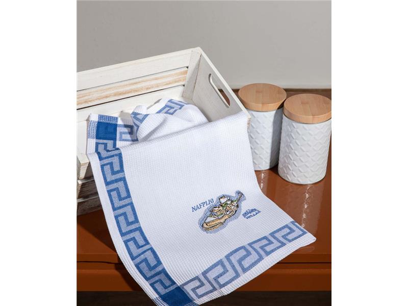 Σετ 12 τεμαχίων ποτηρόπανα (40cm x 60cm) NAFPLIO