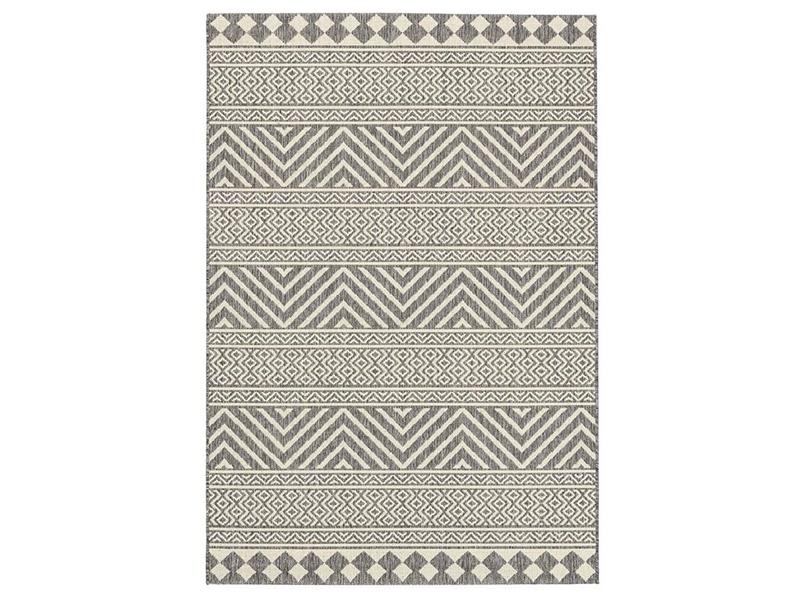 ΧΑΛΙ ETHNIK  7525D  GREY-ECRU - 133X190  NewPlan