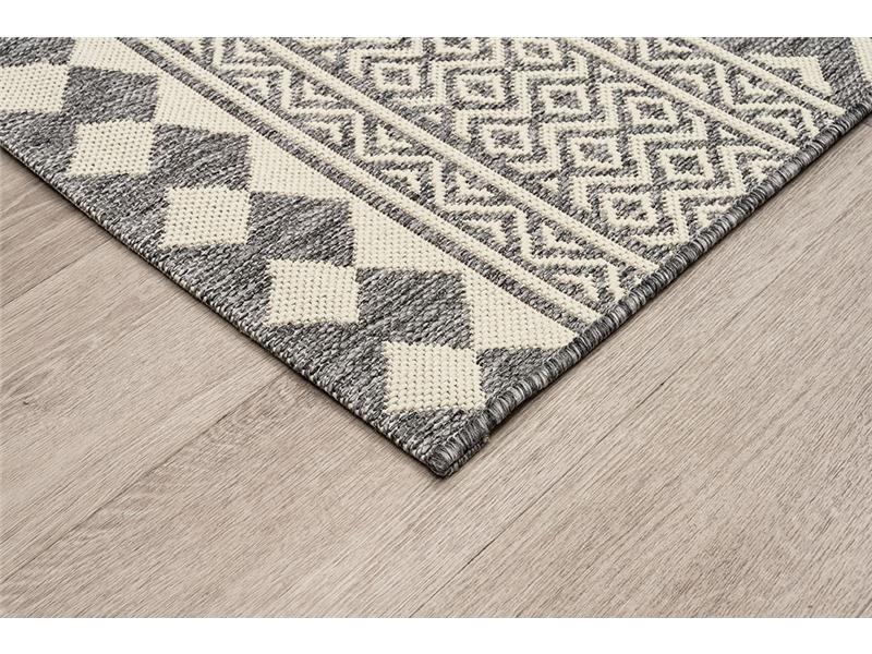 ΧΑΛΙ ETHNIK  7525D  GREY-ECRU - 133X190  NewPlan