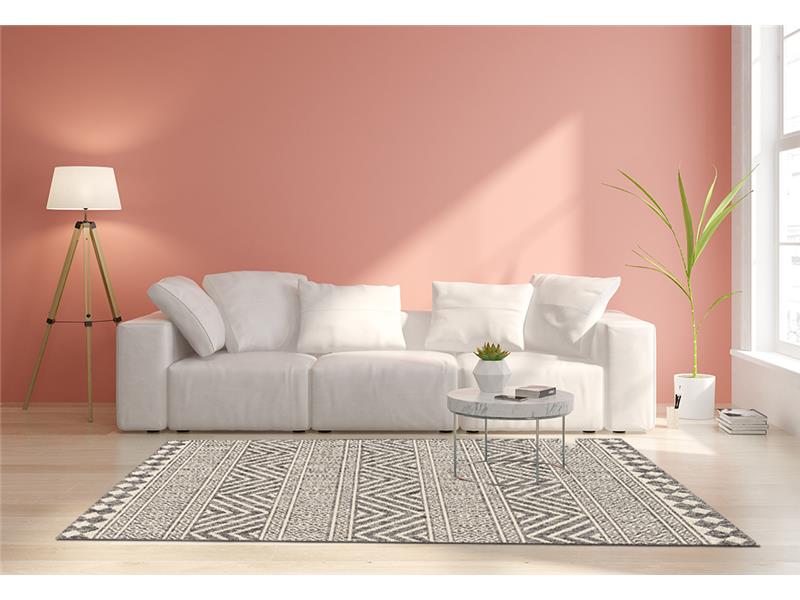 ΧΑΛΙ ETHNIK  7525D  GREY-ECRU - 133X190  NewPlan