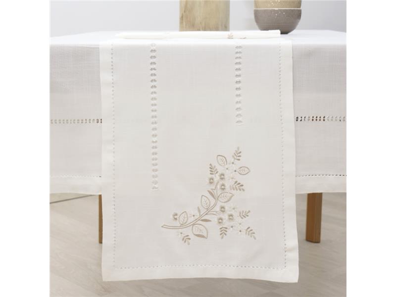 Τραβέρσα 1535 Ecru 40x180 