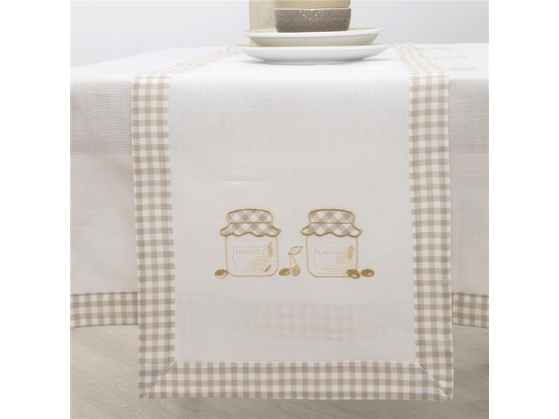 Τραβέρσα 2219 Beige 40x160