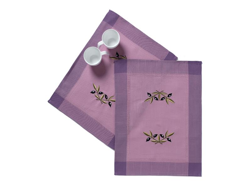 Ντουζίνες (12 τεμάχια) σουπλά bg23a (35cm x 50cm) μώβ