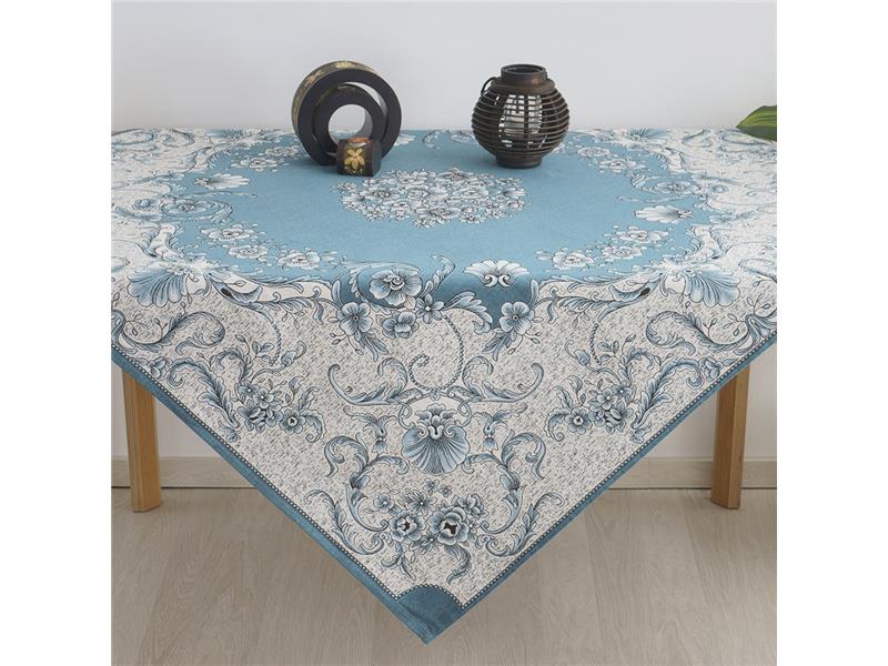 Τραπεζομάντηλο στόφα Dimeco Adel Blue 140x140