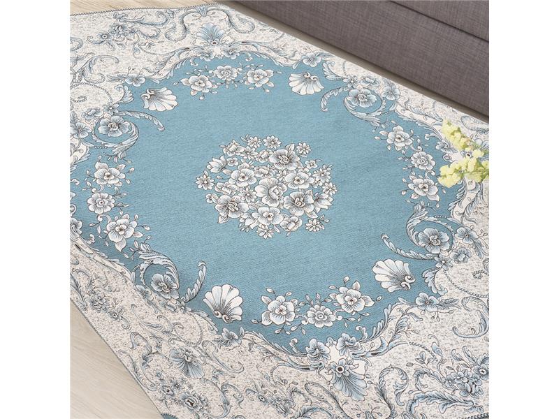 Τραπεζομάντηλο στόφα Dimeco Adel Blue 140x140