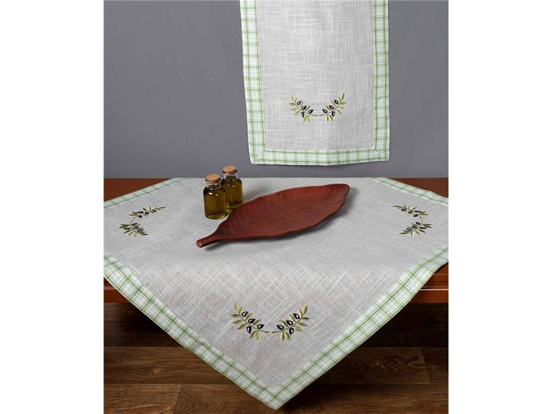 Τραπεζοκαρέ 1312 (135cm x 135cm) πράσινο