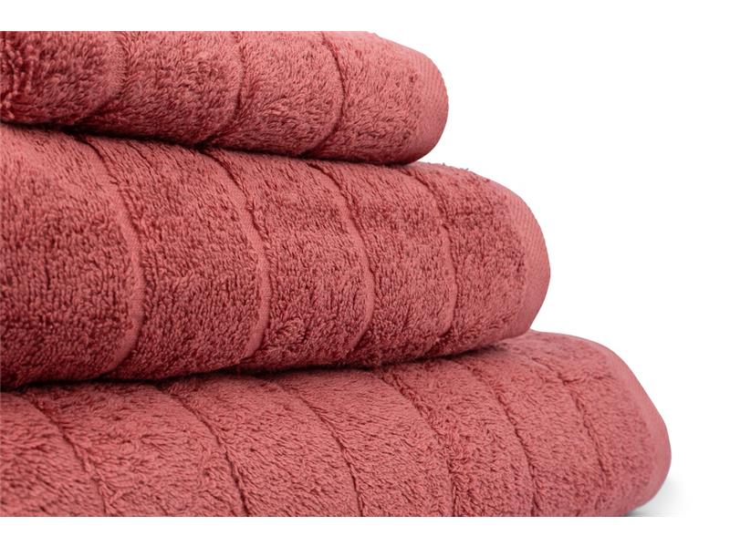 Σετ (3 Τμχ) Πετσέτα Mcdecor Stripe Wine