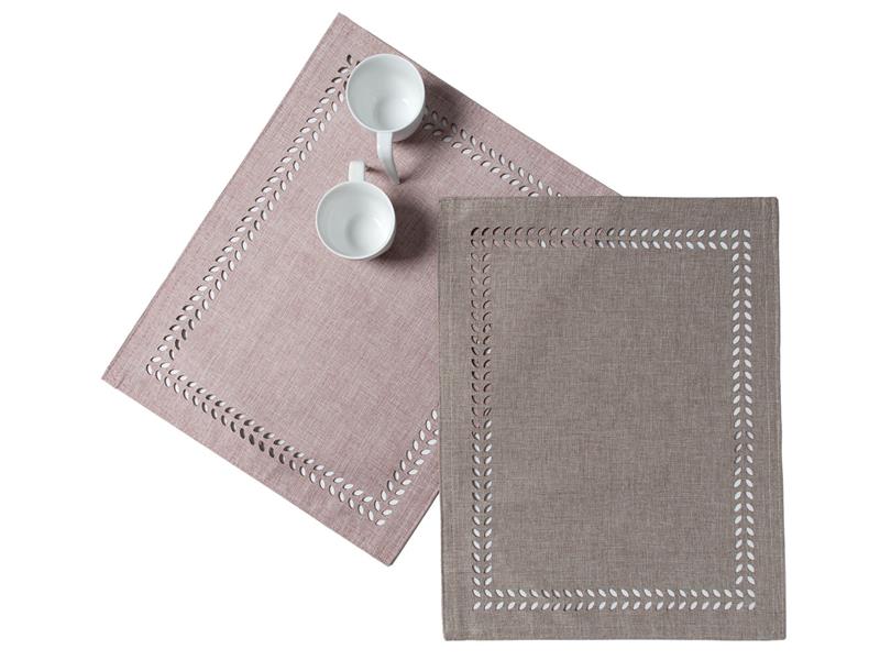 σουπλά bg18 (35cm x 45cm) αμέθυστος/ανοιχτό γκρί