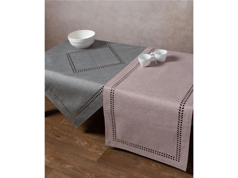 καρέ (90cm x 90cm) bg18 αμέθυστος/γκρί