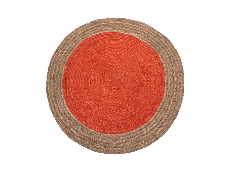 Χαλί γιούτα 1705 (120cm) teracotta