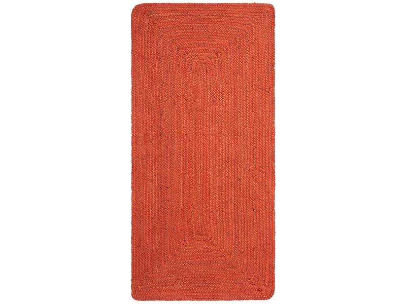 Χαλί γιούτα 1718 (160cm x 230cm) teracotta