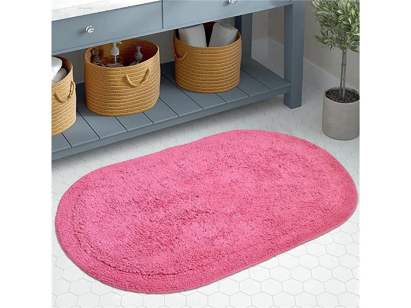 LINO ΠΑΤΑΚΙ ΜΠΑΝΙΟΥ REDONDO DPINK 50X80