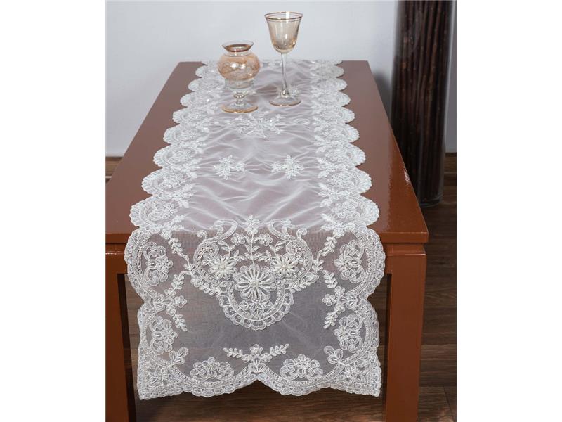 τραβέρσα (45cm X 170cm) YL12A-176 ivory