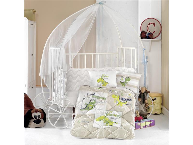 LINO ΣΕΤ ΣΕΝΤΟΝΙΑ TRENDY DINO GREEN 120Χ170