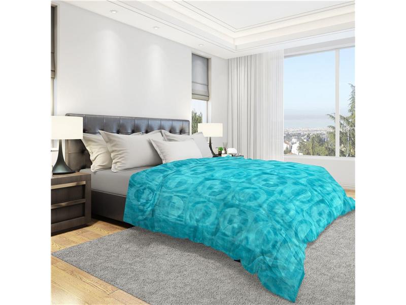ΚΟΥΒΕΡΤΑ  ΑΝΑΓΛΥΦΗ  160X220 ΤΥΡΚΟΥΑΖ Polyester