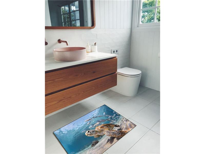 ΑΝΤΙΟΛΙΣΘΗΤΙΚΟ ΠΑΤΑΚΙ Sea Turtle 261 60X100 Polyester 100%