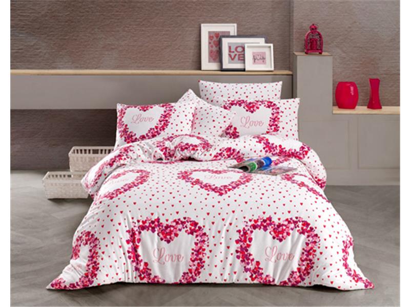 Σετ Σεντόνια Μονά (170X240) Mcdecor Love