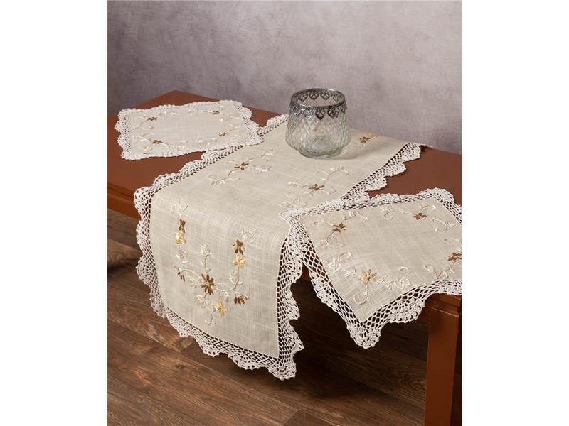 Σετ τριών τεμαχίων ροκοκό (45cm x 110cm + 2x40cm x 40cm) 313