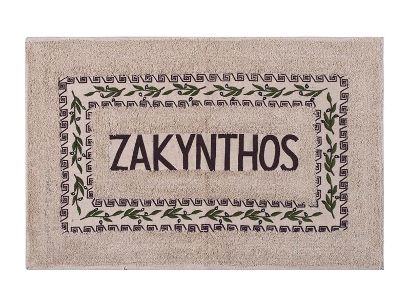 Πατάκι ελιά Ζάκυνθος (50cm x 80cm) καφέ