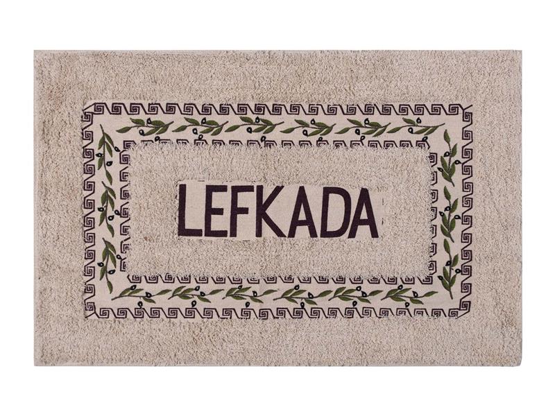 Πατάκι ελιά Λευκάδα (50cm x 80cm) καφέ