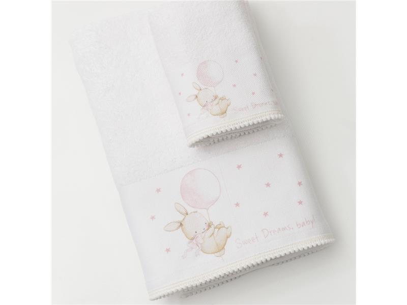 Πετσέτες Σετ 2ΤΜΧ Sweet Dreams Baby