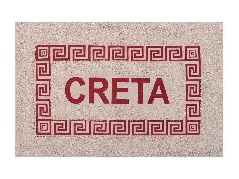 Πατάκι μαίανδρος Κρήτη (50cm x 80cm) κόκκινο