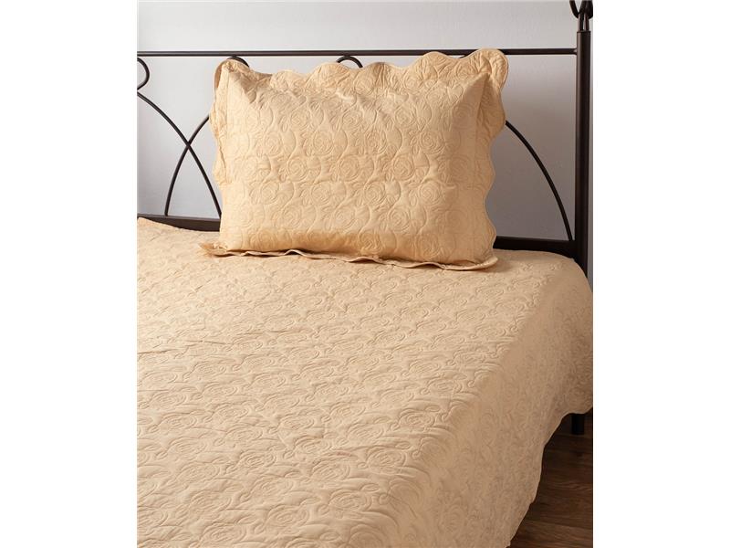 ΚΟΥΒΕΡΛΙ σετ (160cm x 220cm + 1 x 50cm x 70cm) M110 χρυσό