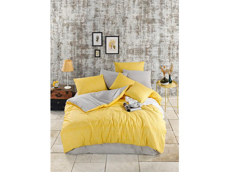 Πάπλωμα Υπέρδιπλο (Σετ) (230X250) Mcdecor Dream Yellow