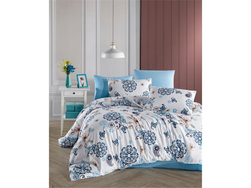 Πάπλωμα Μονό (ΣΕΤ) (160X240) Mcdecor Olezka Blue