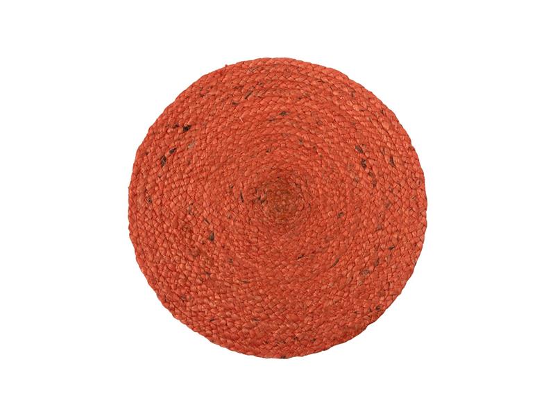 Σουπλά γιούτα (38cm) teracotta