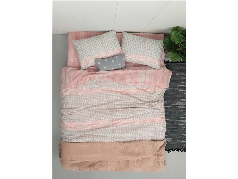 Παπλωματοθήκη Σετ Palamaiki FL6175 βαμβακερή           