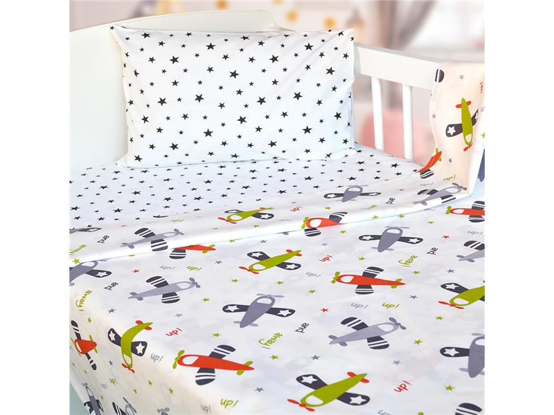 LINO ΣΕΤ ΣΕΝΤΟΝΙΑ AVION STAR DGREY 120Χ170