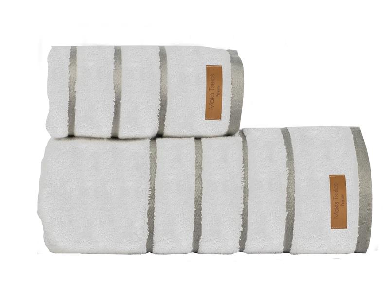 Σετ πετσέτες Makis Tselios Prive White