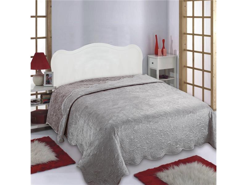 Κουβέρτα βελούδο με sherpa NX2211 (240cm x 260cm) beige