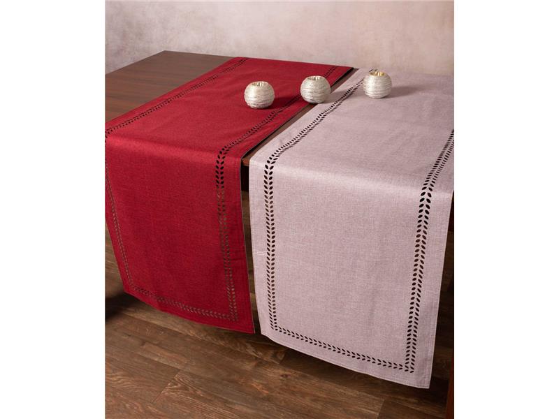 τραβέρσα (40cm x 120cm) bg18 αμέθυστος/κόκκινο