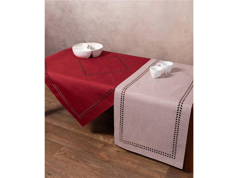 καρέ (90cm x 90cm) bg18 αμέθυστος/κόκκινο