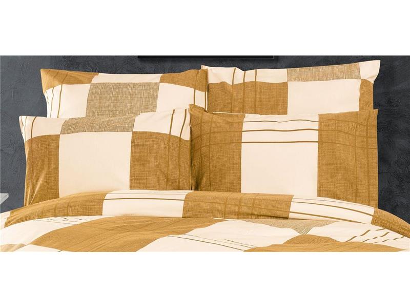 ΜΑΞΙΛΑΡΟΘΗΚΗ ΕΜΠΡΙΜΕ Κίρκη 437 50Χ70 Golden Beige Cott/Pol 70/30